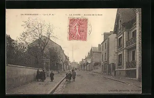 AK La Loupe, Avenue de la Gare