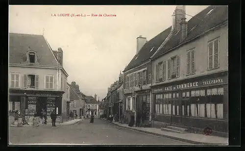 AK La Loupe, Rue de Chartres