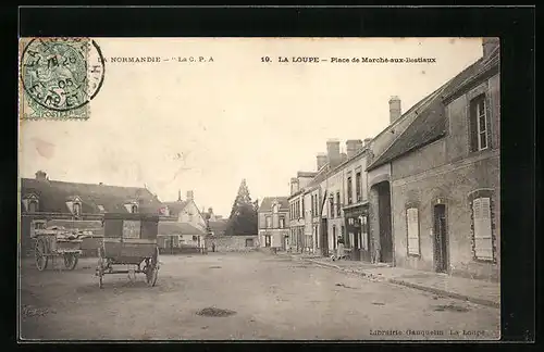 AK La Loupe, Place de Marché-aux-Bestiaux