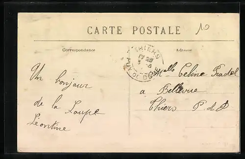 AK La Loupe, Place du Marché et Rue de Chartres