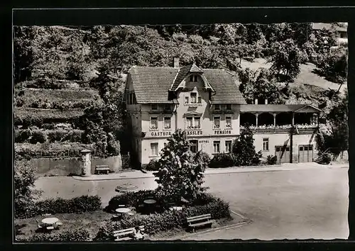 AK Altensteig /Schwarzwald, Gasthof-Pension Bässler