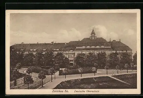 AK Zwickau i. S., Deutsche Oberschule