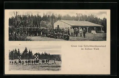 AK Grossvoigtsberg, Gefechtsschiessstand im Zellaer Wald, Kantine