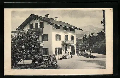 AK Berchtesgaden, Gasthaus zur schönen Aussicht