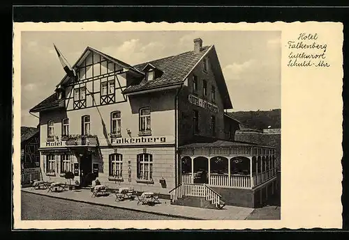 AK Schuld /Ahr, Hotel Falkenberg