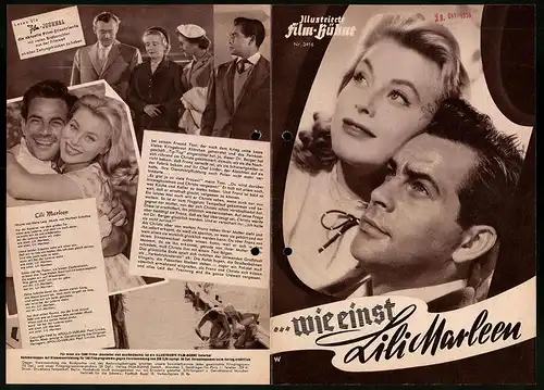 Filmprogramm IFB Nr. 3416, ...wie einst Lili Marleen, Adrian Hoven, Marianne Hold, Regie: Paul Verhoeven