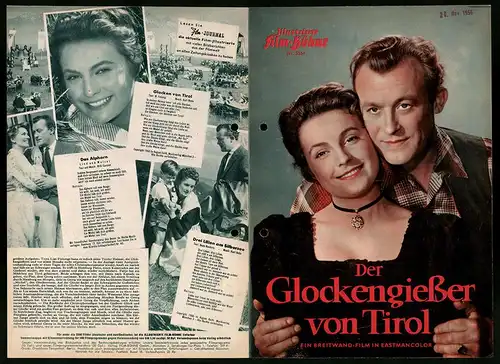 Filmprogramm IFB Nr. 3354, Der Glockengiesser von Tirol, Heinrich Gretier, Nicole Heesters, Regie: Richard Häussler