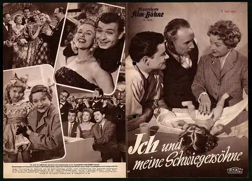 Filmprogramm IFB Nr. 3243, Ich und meine Schwiegersöhne, Grethe Weiser, Walter Giller, Regie: Georg Jacoby