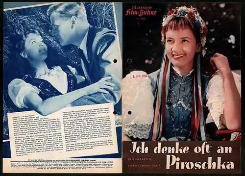 Filmprogramm IFB Nr. 3085, Ich denke oft an Piroschka, Liselotte Pulver, Gunnar Möller, Regie: Kurt Hoffmann