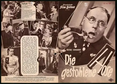 Filmprogramm IFB Nr. 3259, Die gestohlene Hose, Susanne Cramer, Ruth Stephan, Regie: Geza v. Cziffra