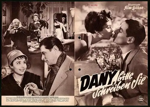 Filmprogramm IFB Nr. 3242, Dany, bitte schreiben Sie, Sonja Ziemann, Rudolf Prack, Regie: Eduard von Borsody