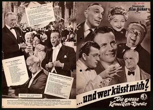 Filmprogramm IFB Nr. 3213, ...und wer küsst mich?, Hans Moser, Grethe Weiser, W. Albach-Retty, Regie: Max Nosseck