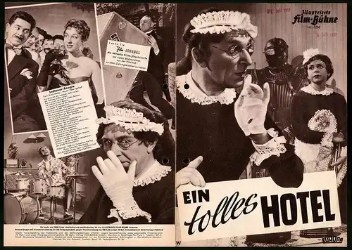 Filmprogramm IFB Nr. 3288, Ein tolles Hotel, Theo Lingen, Ruth Stephan, Regie: Hans Wolff