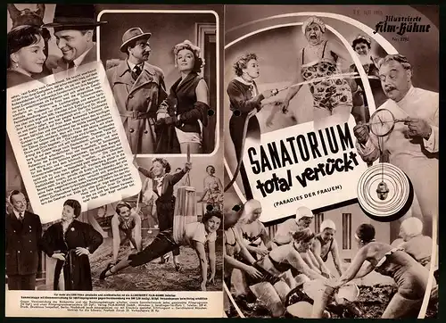 Filmprogramm IFB Nr. 2293, Sanatorium total verrückt, Ingrid Andree, Mady Rahl, Regie: Dr. Alwin Elling