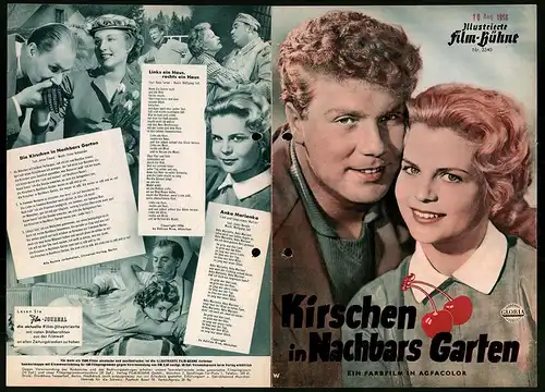Filmprogramm IFB Nr. 3340, Kirschen in Nachbars Garten, Oskar Sima, Grethe Weiser, Regie: Erich Engels