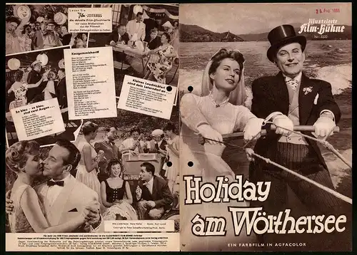 Filmprogramm IFB Nr. 3332, Holiday am Wörthersee, Walter Müller, Wera Frydtberg, Regie: Hanns Schott-Schöbinger