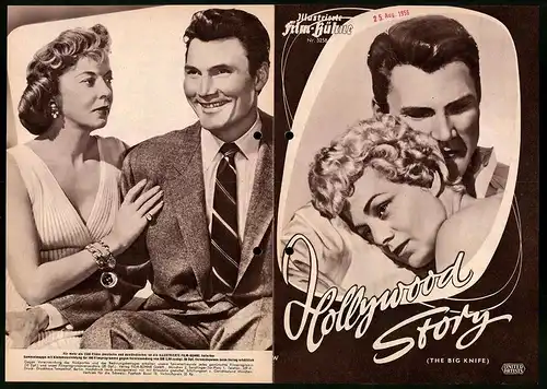 Filmprogramm IFB Nr. 3258, Hollywood Story, Jack Palance, Ida Lupino, Wendell Corey, Regie: Robert Aldrich