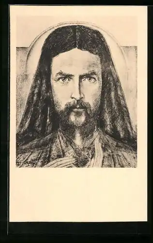 Künstler-AK Jan Toorop: Christoskop (1924)