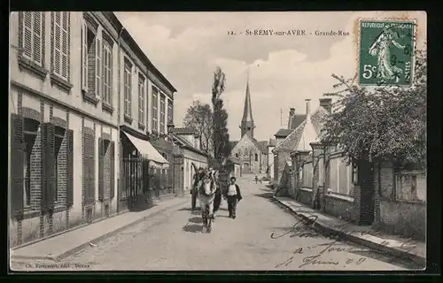 AK St-Remy-sur-Avre, Grande-Rue