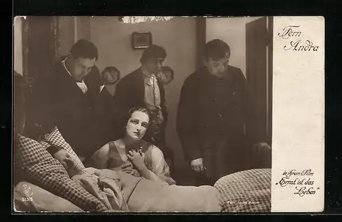 AK Schauspielerin Fern Andra in Ernst ist das Leben