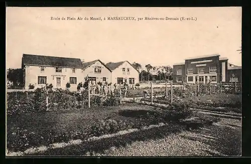 AK Marsauceux, Ecole de Plein Air du Mesnil