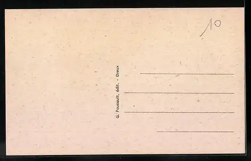 AK Marsauceux, Vue prise Grande-Rue