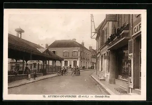 AK Authon-du-Perche, Grande Rue