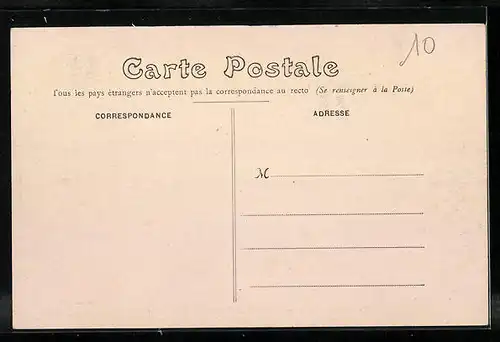 AK Authon-du-Perche, Avenue de la Gare