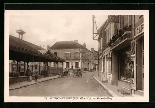 AK Authon-du-Perche, Grande Rue