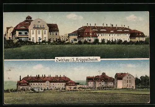 AK Zwickau /S., Krüppelheim