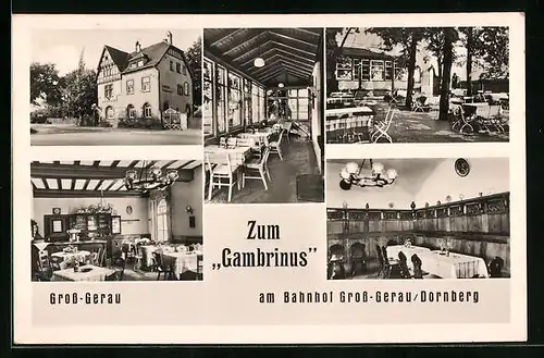 AK Gross-Gerau, Gasthaus zum Gambrinus