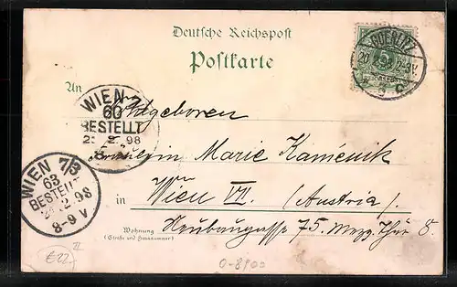 Lithographie Görlitz, Stadttheater und Ständehaus