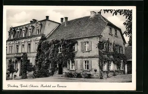 AK Pinzberg / fränkische Schweiz, Kurhotel zur Terrasse