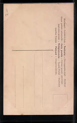 AK Gotthold Ephraim Lessing, Portrait