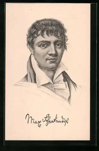 AK Maximilian von Schenkendorf, Portrait