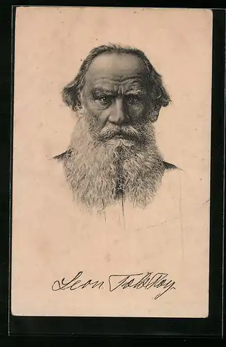 AK Leo Tolstoi, Portrait