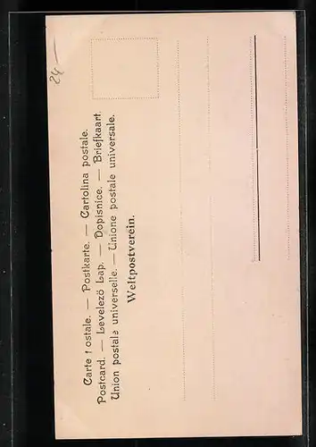 AK Freiligrath, Seitenportrait