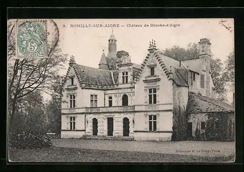 AK Romilly-sur-Aigre, Chateau de Bouche-d`Aigre