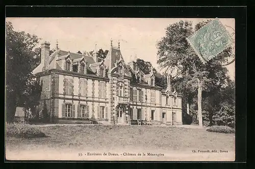 AK Dreux, Chateau de la Mésangère