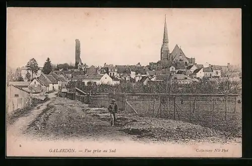 AK Gallardon, Vue prise au Sud