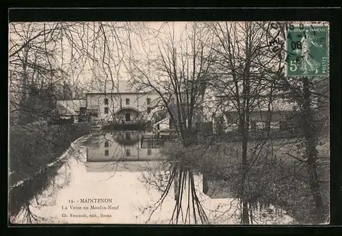 AK Maintenon, La Voise au Moulin-Neuf