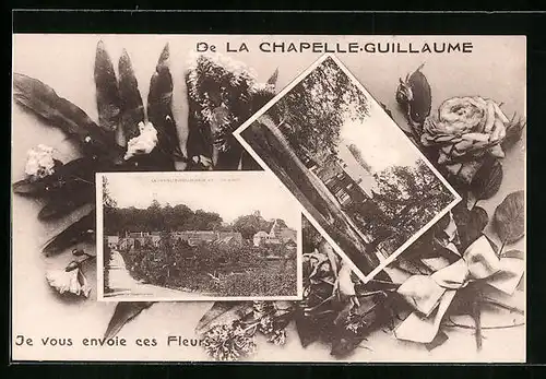 AK La Chapelle-Guillaume, Vue generale