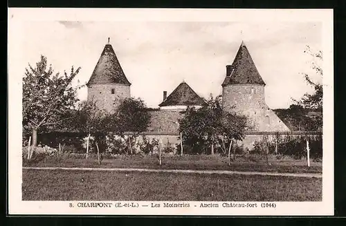 AK Charpont, Les Moineries, Ancien Chateau-fort