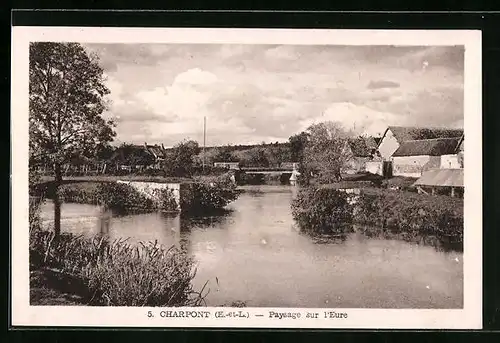 AK Charpont, Paysage sur l`Eure