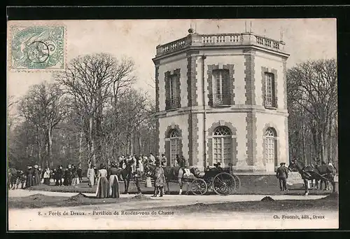 AK Dreux, Pavillon de Rendez-vouz de Chasse