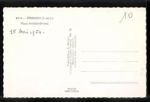 AK Épernon, Place Aristide-Briand