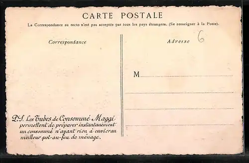 AK Villebon, Vue du Chateau