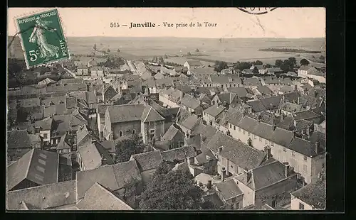 AK Janville, Vue prise de la Tour