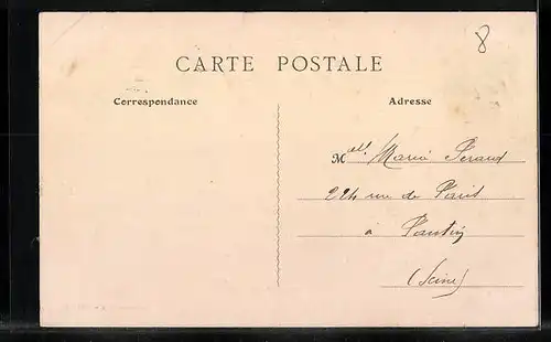 AK Janville, Vue prise de la Tour