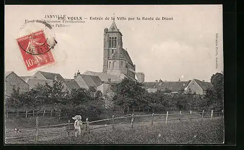AK Voulx, Entree de la Ville par la Route de Diant